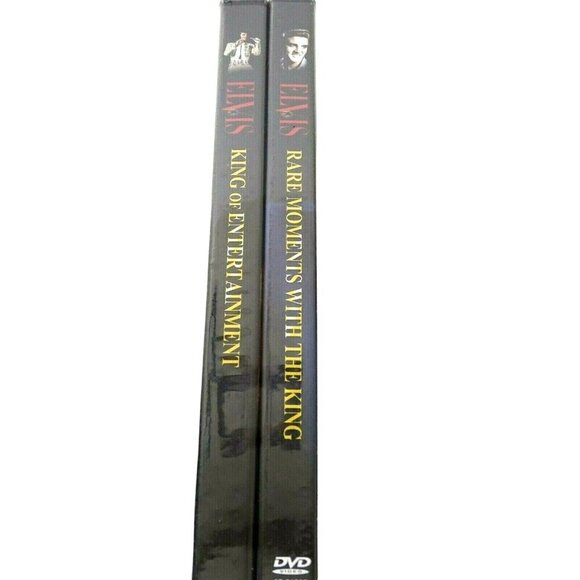 Elvis Rare Moments with The King and King of Entertainment 2 Disc DVD Set NEW - Picture 3 of 6
